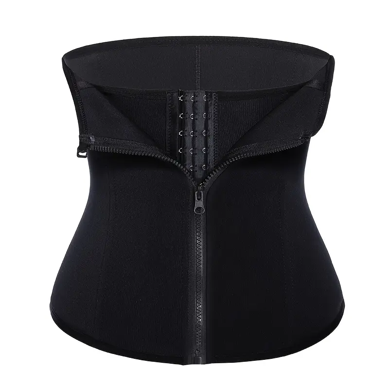 Stretchy Tummy Control Women's Waist Trainer Cincher - Shapewear Corset with Adjustable Straps, Breathable Mesh Back Panel for Daily Wear & Sports Workouts