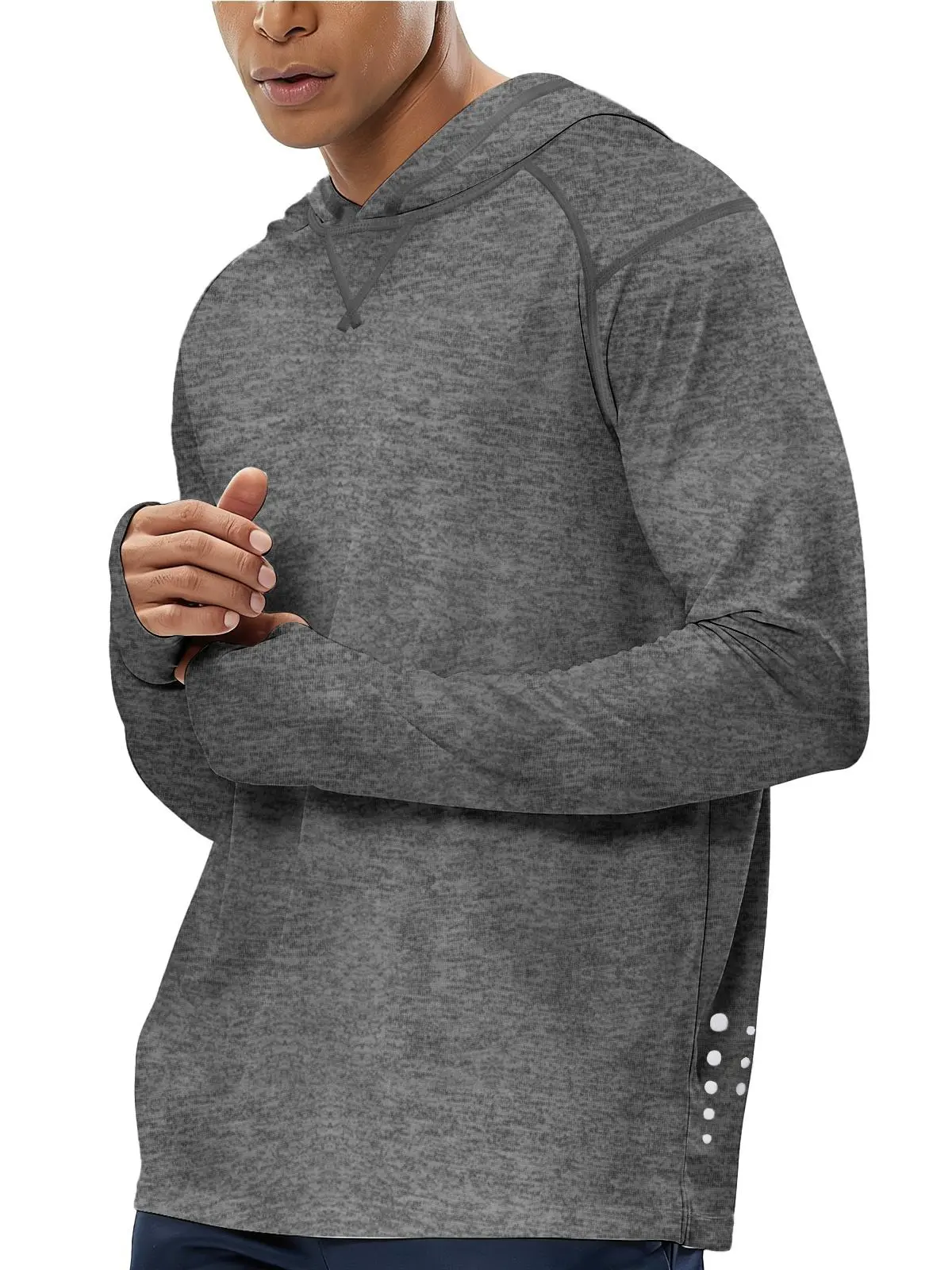 WELIGU UPF 50+ Men's Long Sleeve X-Design Sun Protection Rashguard, Quick Dry Gym Top for Fishing, Kayaking, Daily Wear (Father’s Day Gift Option)