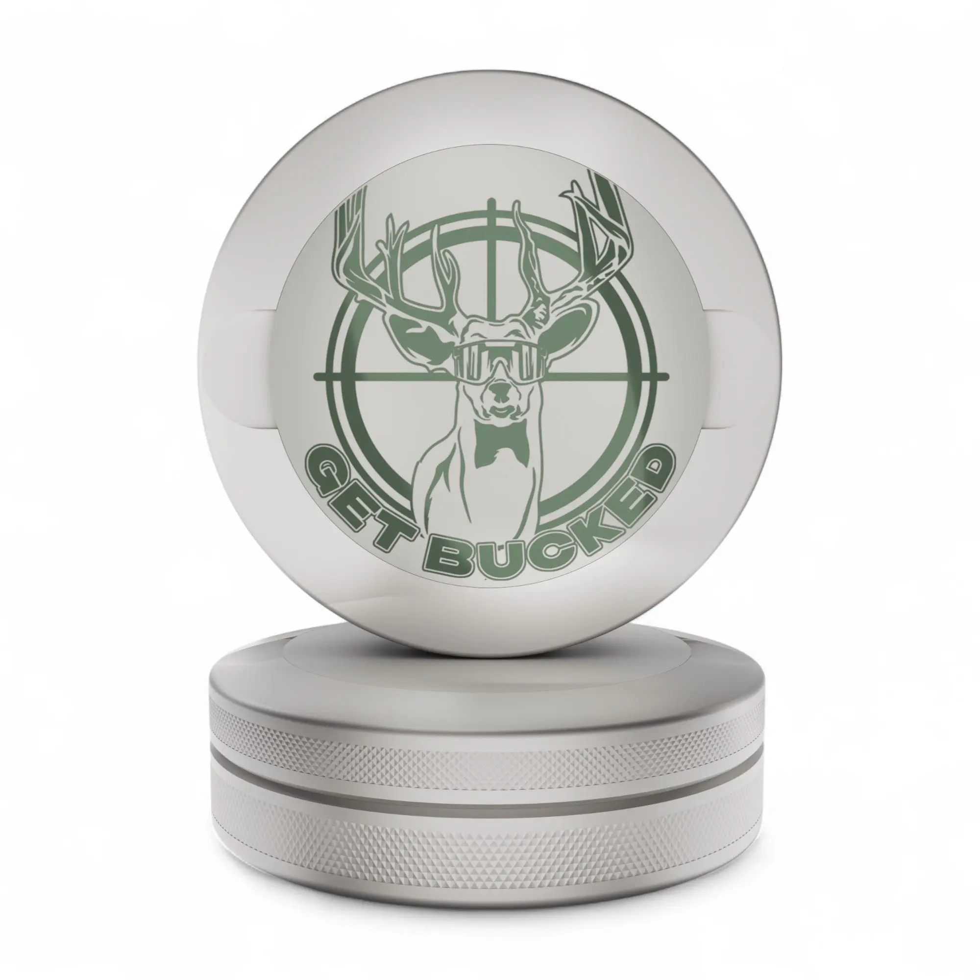 EDITION 021: GET BUCKED | Premium Metal EDC Container - Dual-Compartment Aluminum Storage Case