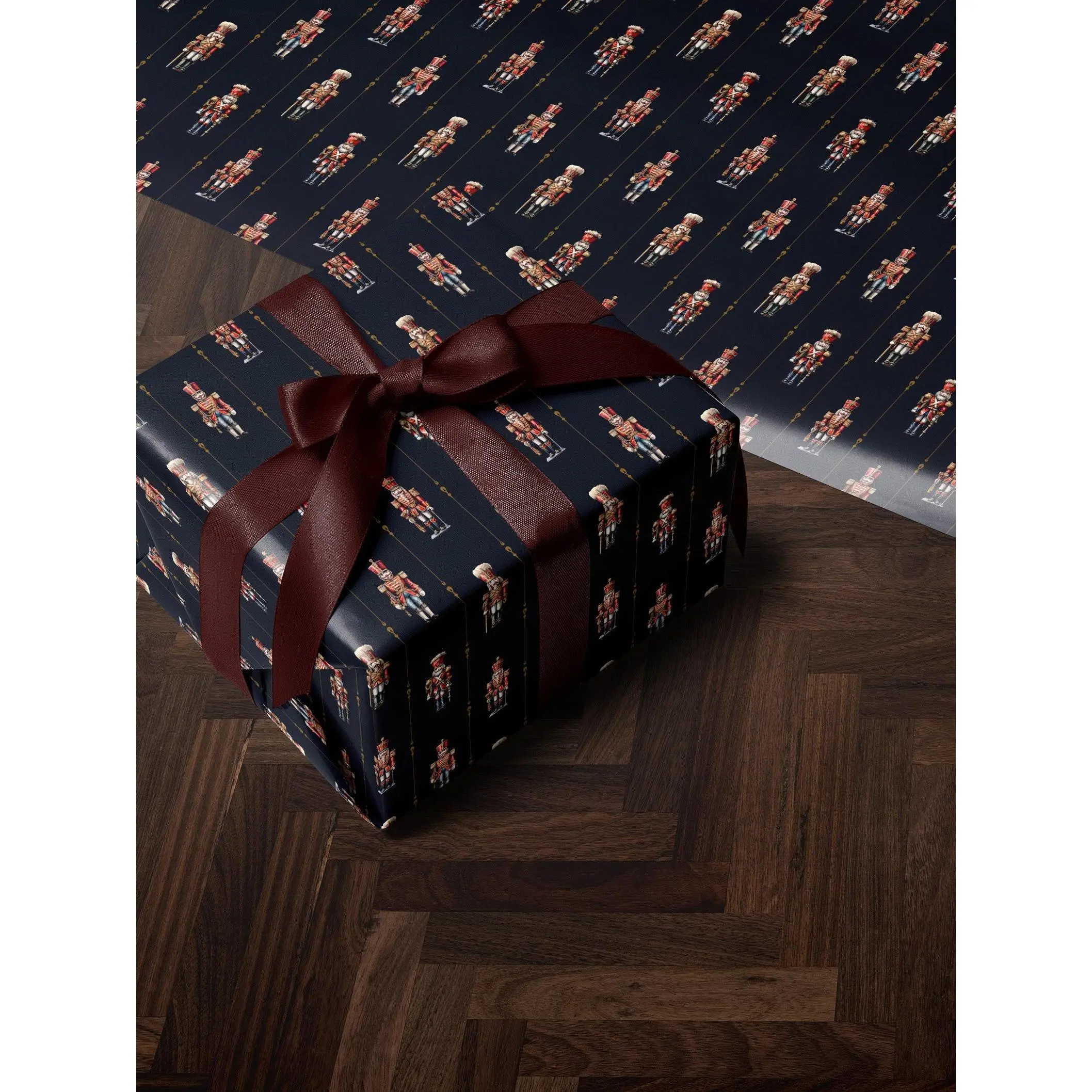 Classic Wrapping Paper Nutcracker Holiday Gift Wrap Elegant Christmas Gift Wrap Vintage Gift Wrap Seasonal Gift Wrap Kids Wrapping Paper dww22a122