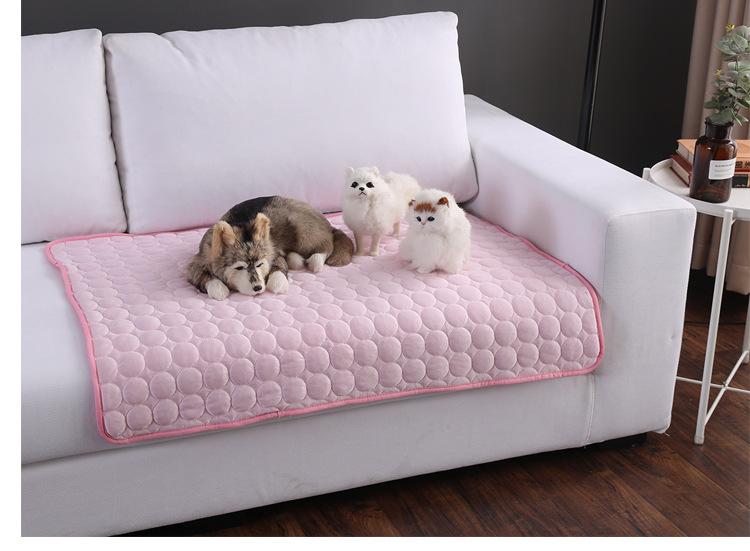 Dog Cooling Mat Summer Pets Cold Bed Extra Large For Small Big Dogs Pet Accessories Cat Durable Blanket Sofa Cat Ice Pad Blanket Pet Products