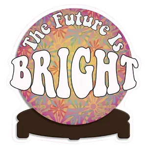 The Future Is Bright Sticker