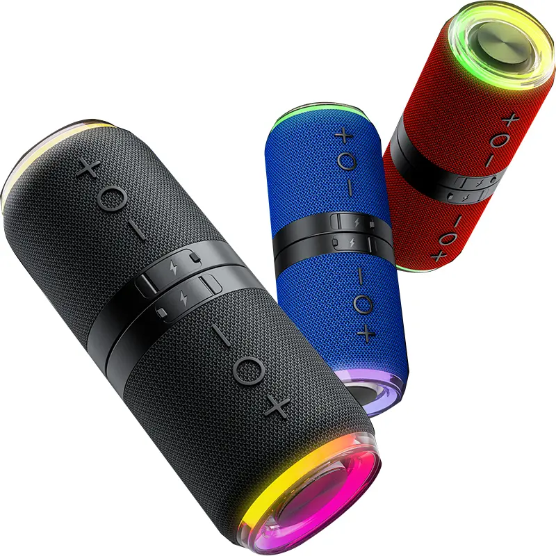 2 in 1 Magnetic Dual Splittable Bluetooth Speaker, IPX6 Waterproof Split Portable Wireless Speaker with 20W Loud Stereo Sound, Bluetooth V5.3, 24H Playtime, Multiple pairing for Home,Outdoor or Travel