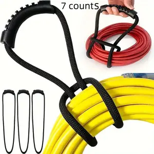 Extension Cord Organizer, Multi-purpose Extension Cord Organizer, Multifunctional Cable Tie, Hose Holder, Space Saver for Home, Garage, Boat, RV, and More