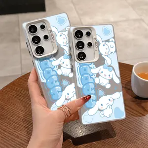 New Fashion Cinnamoroll Cute Phone Case Suitable for Samsung Galaxy S26 S25 S24 A37 A57 A17 A07 A56 A26 A36 A55 A35 A06 A16 A05 A14 A24 A34 A54 A15 A05s A04e A25 S23 S22 S21 S20 FE Ultra Plus Edge 4G 5G Anti Fall Matte Back Cover