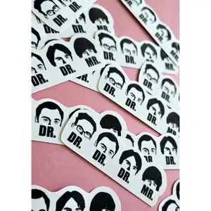 Big Bang Theory Nerdy Stickers! Durable