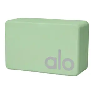 Alo Uplifting Yoga Blocks (2 Pack) High-Density EVA Foam Non-Slip Contoured Design for Pro-Level Stability and Deepen Your Stretch