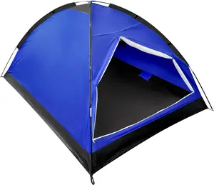 AYA StarX 2 Person Dome Tent for Camping Waterproof Lightweight Portable Backpacking-Blue