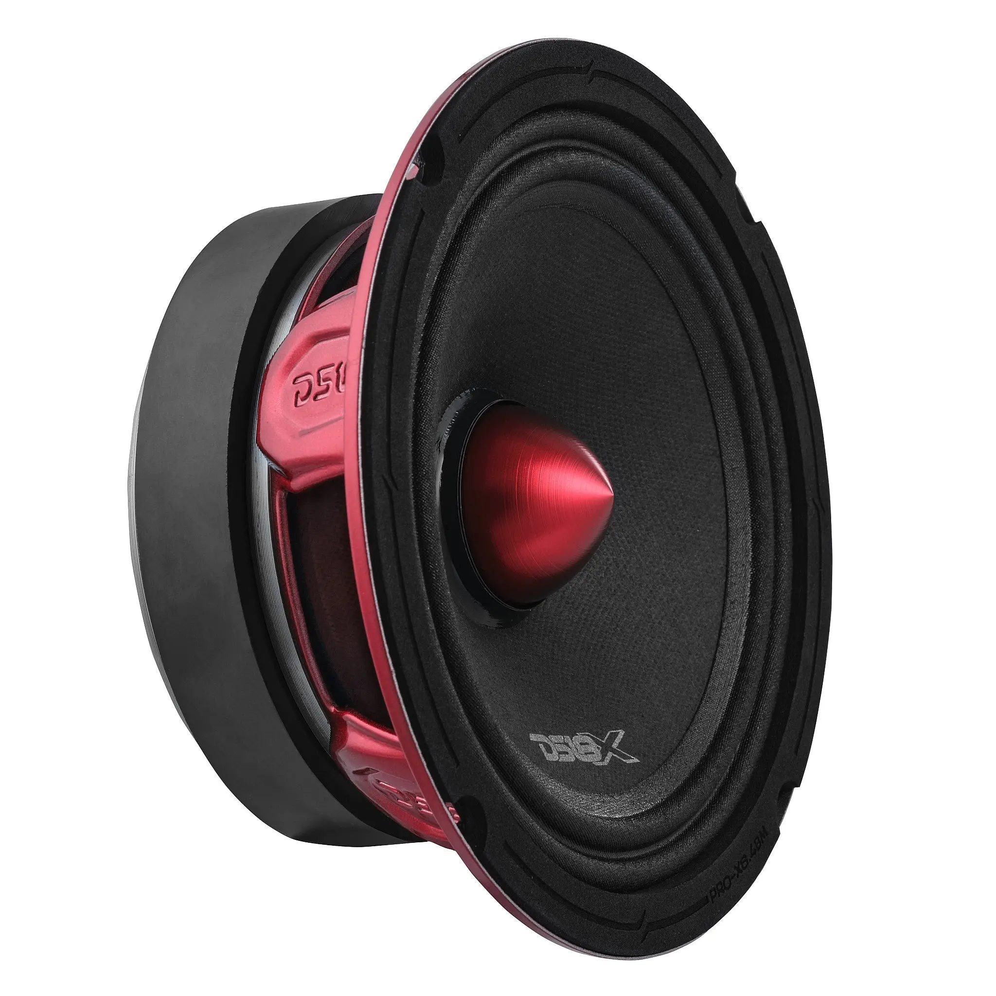 PRO-X 6.5" Bullet Mid-Range Loudspeaker for Car Audio Sound System, 250W RMS, 4-Ohm PRO-X 6.5" Bullet Mid-Range Loudspeaker for Car Audio Sound System, 250W RMS, 4-Ohm