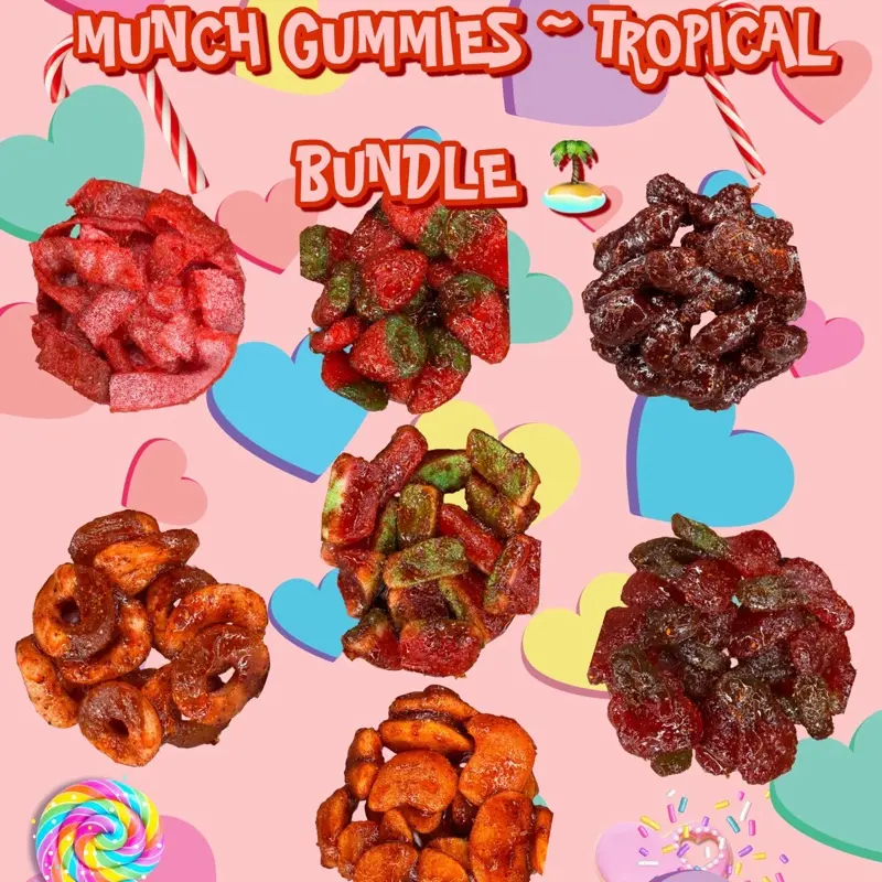 MUNCH GUMMIES ~ Tropical bundle MUNCH GUMMIES ~ Tropical bundle