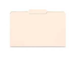 Business Source Legal-size 1/3-cut Manila File Folders