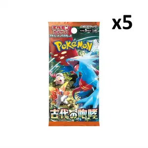 [JP] Pokemon Ancient Roar SV4K Booster Pack - Scarlet & Violet Series - Japanese - 5 Pack Lot