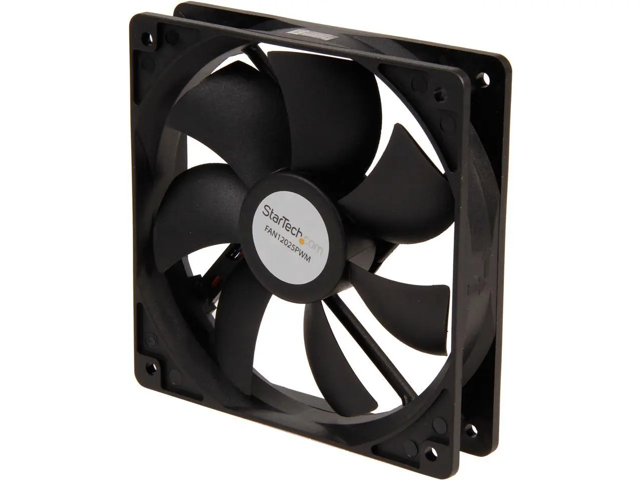 StarTech.com 120x25mm Computer Case Fan with PWM - Pulse Width Modulation Connector - Black (FAN12025PWM)