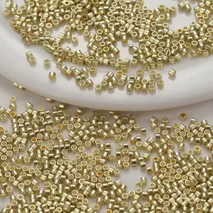 5 grams per pack high-Quality 1.6mm Electroplated Glass Beads, Mini Vintage DIY Jewelry Making Supplies, DIY Jewelry Accessories, Perfect Gift for Mom or Friends