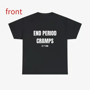 A T-shirt for menstrual cramps relief