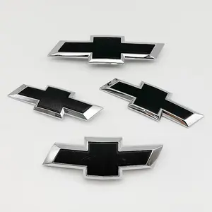 Chevrolet Car Front Hood Emblem & Rear Trunk Sticker, Fits Classic Cruze, Malibu Xl, Spark, Trax, Captiva, Sonic, Cruze, Universal Car Sticker