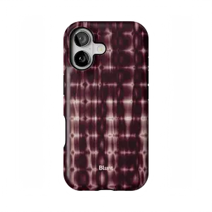 Purple Ripple iPhone Case