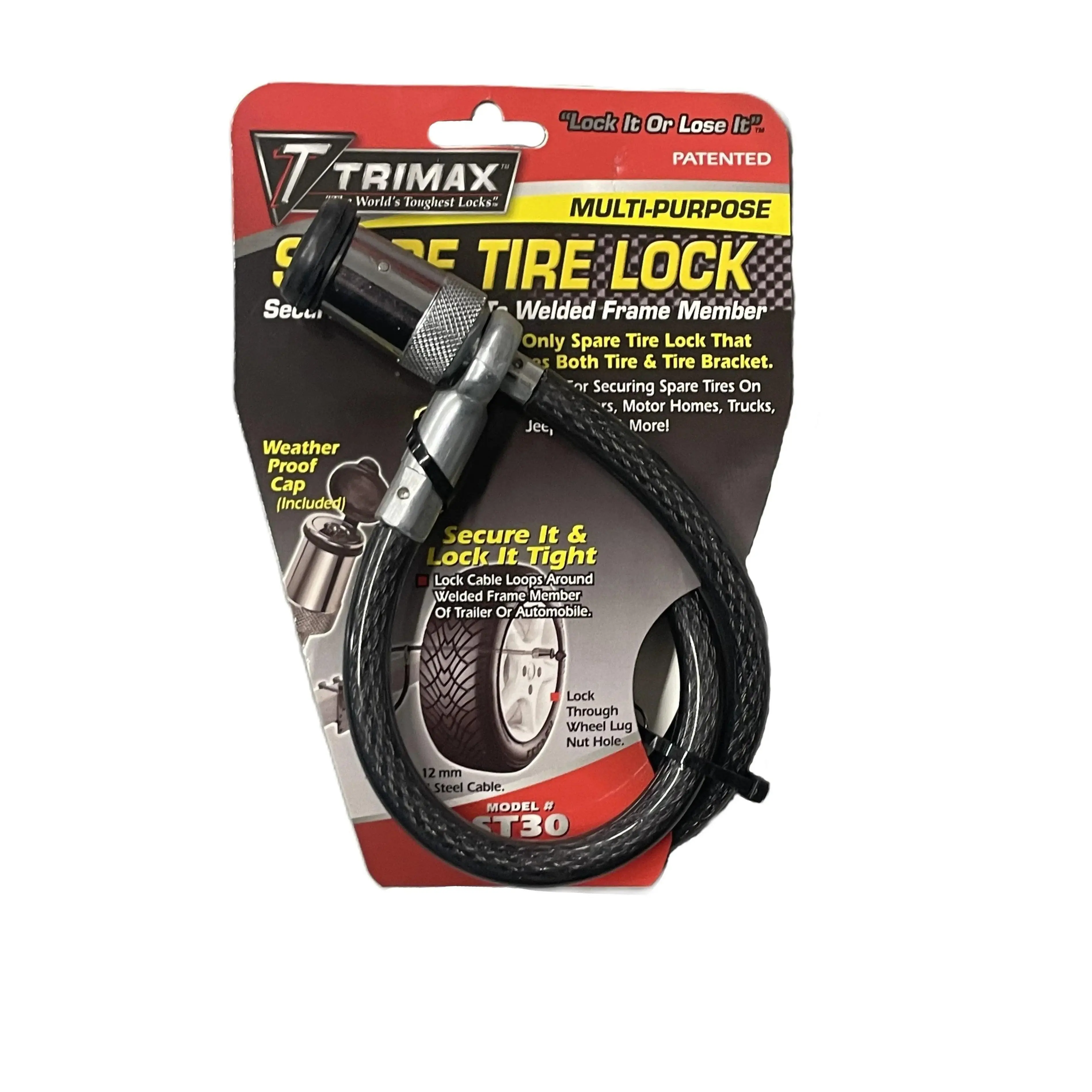 TRIMAX Spare Tire Lock