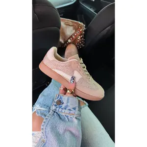 Piper Lace Up Sneakers - Taupe