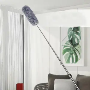 Long Handle Duster, 1 Count Adjustable Extendable Duster, Household Cleaning Tool, Cleaning Products, Home Cleaning Products