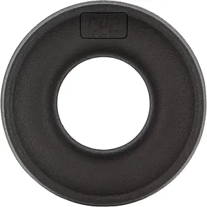 Motorcycle Helmet Donut Ring Service Pad - Black, Anti-Slip, Soft Cushion for Comfortable Wearing and Stable Fit