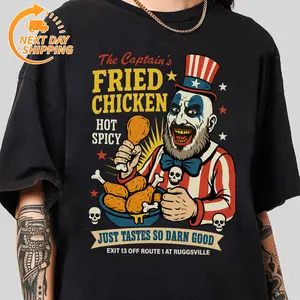 100% cotton Halloween Horror Cereal Shirt, Horror Characters Tee, Halloween Movie Tee, Spooky Season