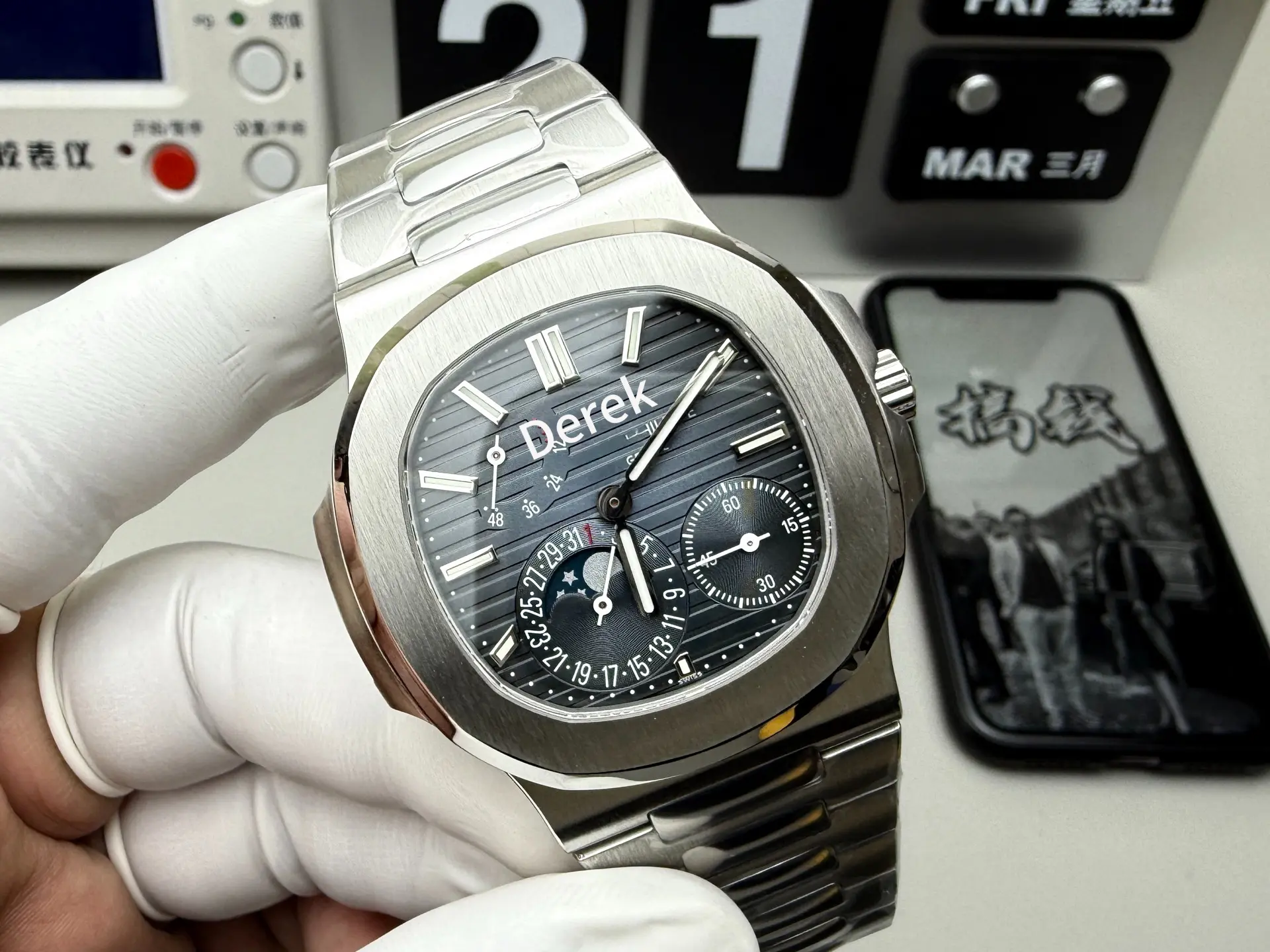 【Derek'export】One of the four major Steel King watches, with mature movement technology and consistent functions