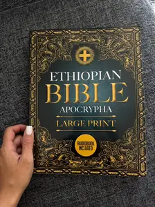 Ethiopian Bible - Large Print English Complete Soft Cover Paperback, 22 Apocryphal Books (All Rejected Compilation), 160 Digital Books, Audiobook Included, Academic Research Use, Release Date 11-27-2024