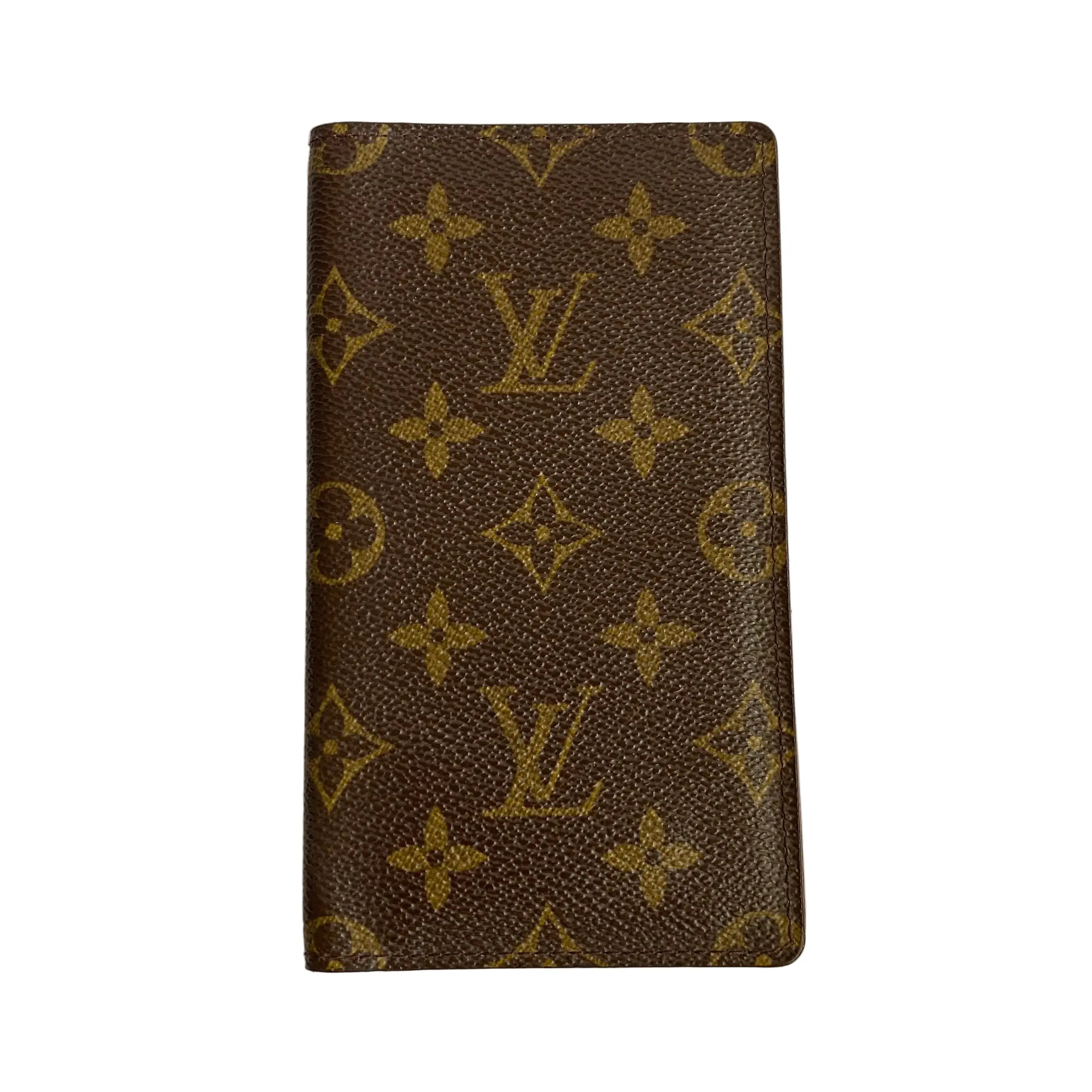 Pre-owned Louis Vuitton wallet  Small Leather Goods monogram unisex card holder ca1011 authentic with coa 38x65