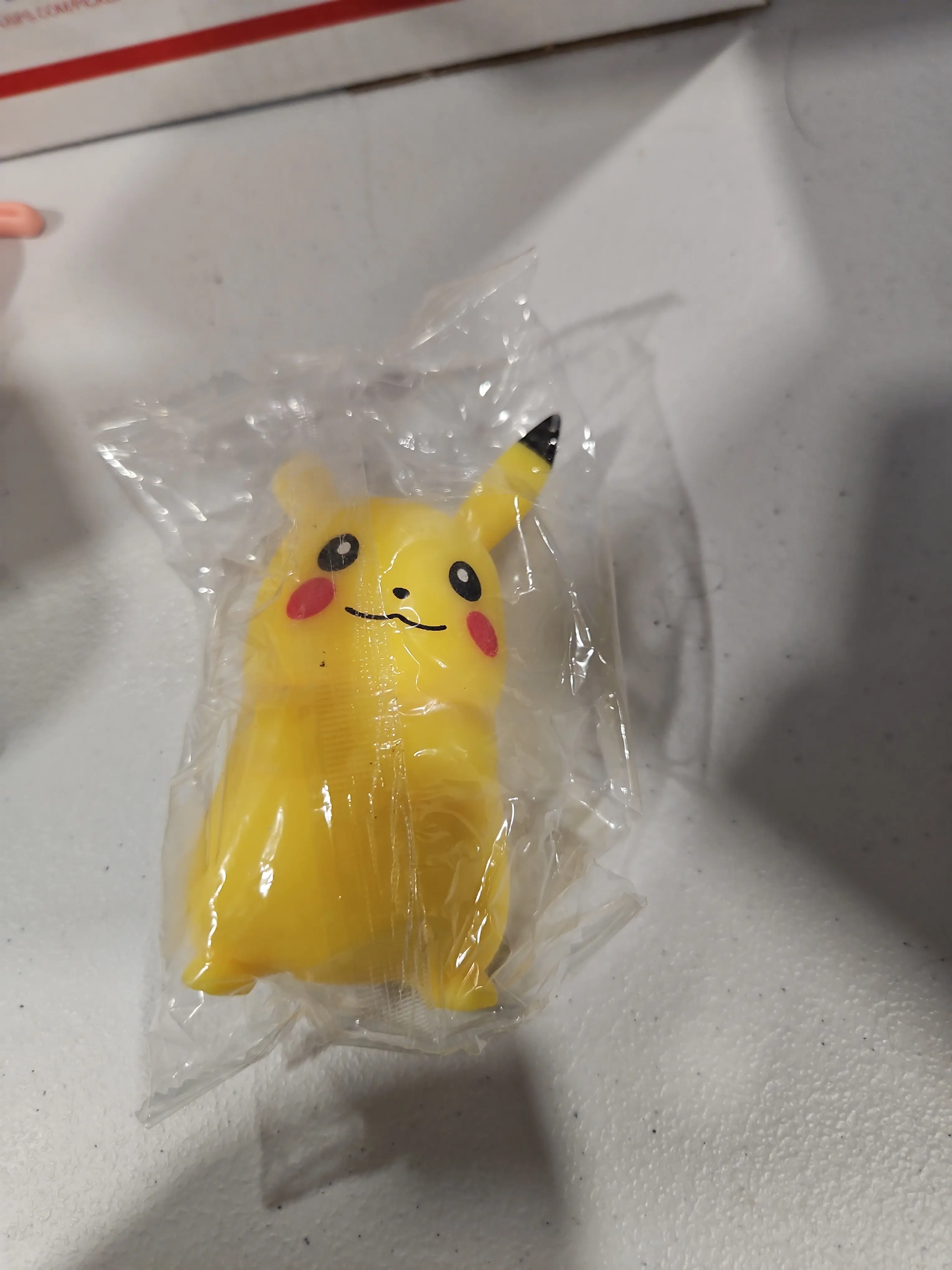 Squishy Pikachu Pokemon Authentic Toy - from Paldea Adventure Chest