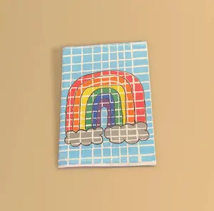 Pixel Rainbow Journal