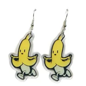 Running bananas earrings