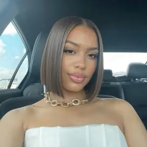 Wiggins Hair Glueless Wig Straight 6*2 Bob Wigs Human Hair Ready To Go Pre Cut Lace Beginners Friendly