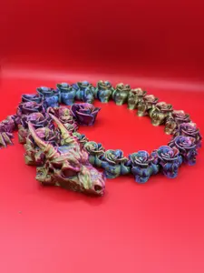Rose articulated dragon