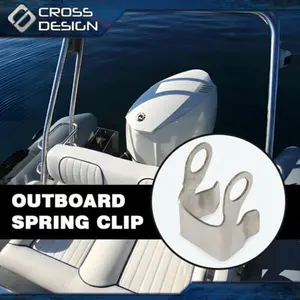 CROSSDESIGN Fit For Johnson Evinrude OMC Outboard 0123140 0303226 0310729 Spring Clip