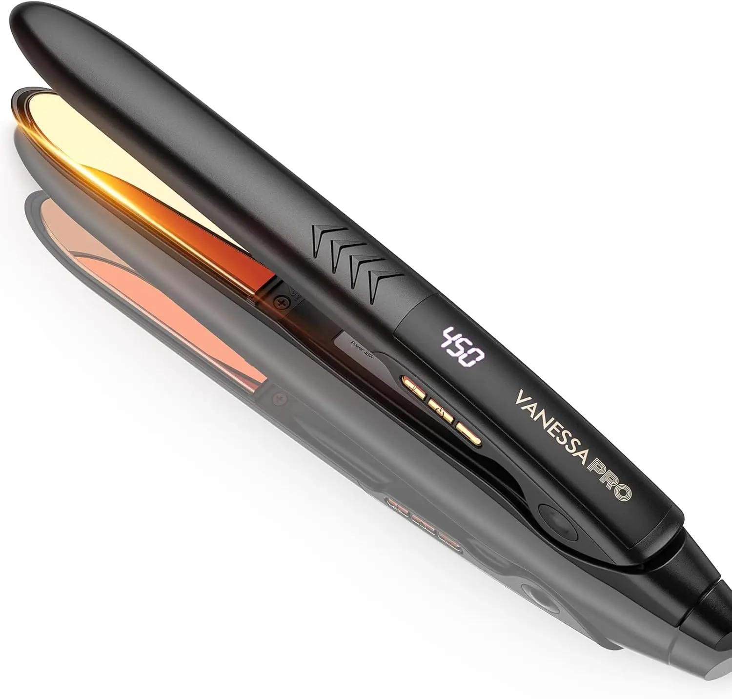 VanessaPro OneShot Styling Flat Iron - 1-Inch Professional Hair Straighteners,back to school,back to school haul