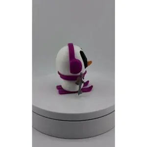 Snowblob on Skis – Winter Decor (3.25" Tall)