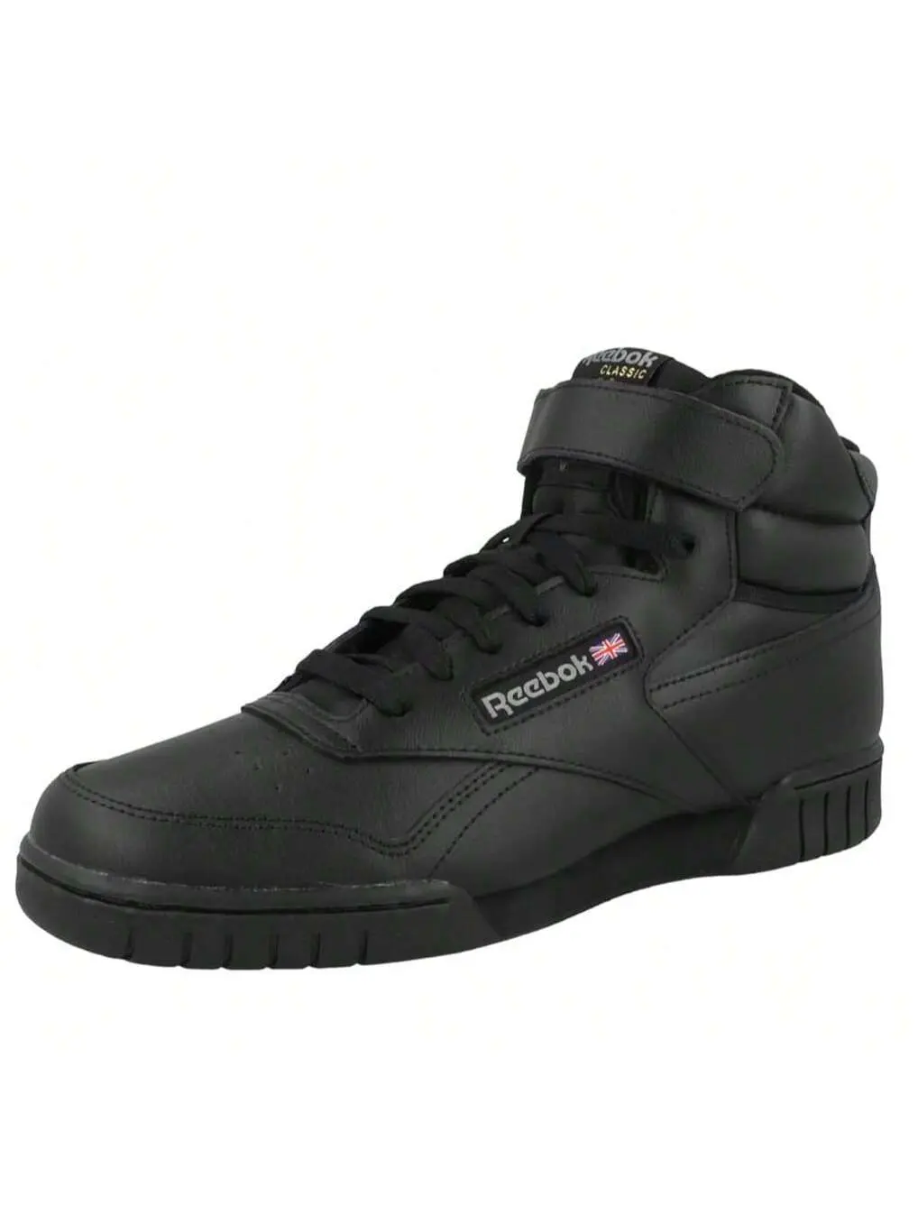 Reebok Men's Ex-o-fit Hi Sneaker - Black High Top Shoes Athletic Shoes