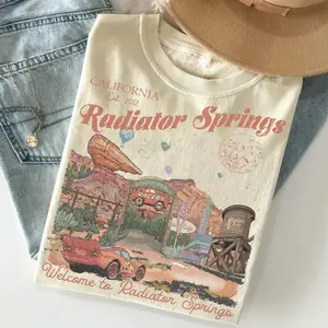 Radiator Springs Shirt, MC Lightning Queen WDW Tee, Cars Family Shirt, Disneylan Vacation Shirt, Magic Kingdom Shirt