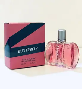 Long Lasting Butterfly Perfume for Women (Inspired By BonBon) 3.4 Oz/ 100 ML, Natural Spray
