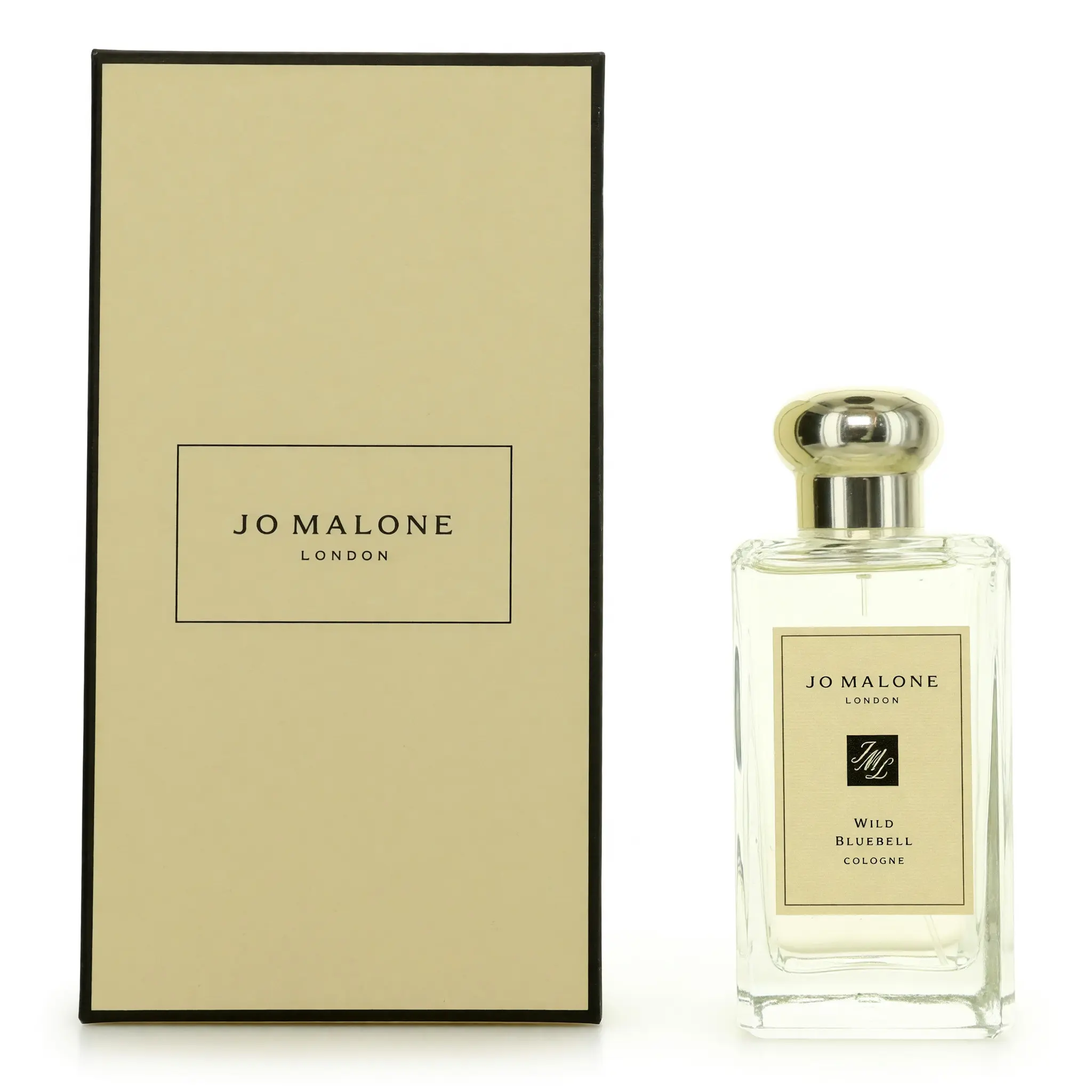 Jo Malone Wild Bluebell by Jo Malone, 3.4 oz Cologne Spray for Unisex, Spray Bottle, 3.4 Fl Oz, Cloves Leaves, Creamy Undertones, No Box, Peach, Spicy