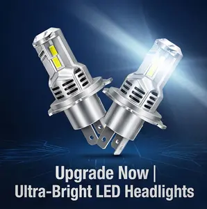 SUPAREE 9005/HB3/9006/HB4/H11/H9/H8/H7 White LED Headlight Kit High/Low Beam Bulbs Super Bright 6000K 30000LM bulb