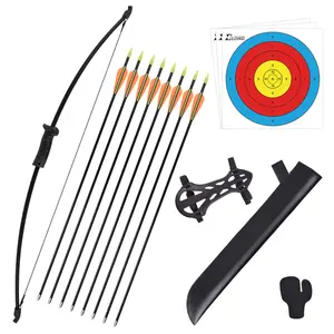 Recurve Bow and Arrow Set Outdoor for Archery Beginner