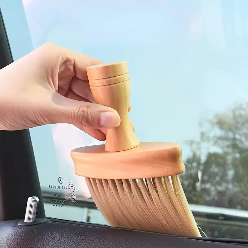 Keyboard Cleaning Brush Anti-Static Wooden Laptop PC Keyboard Cleaner Narrow Area Dust Cleaning Tools