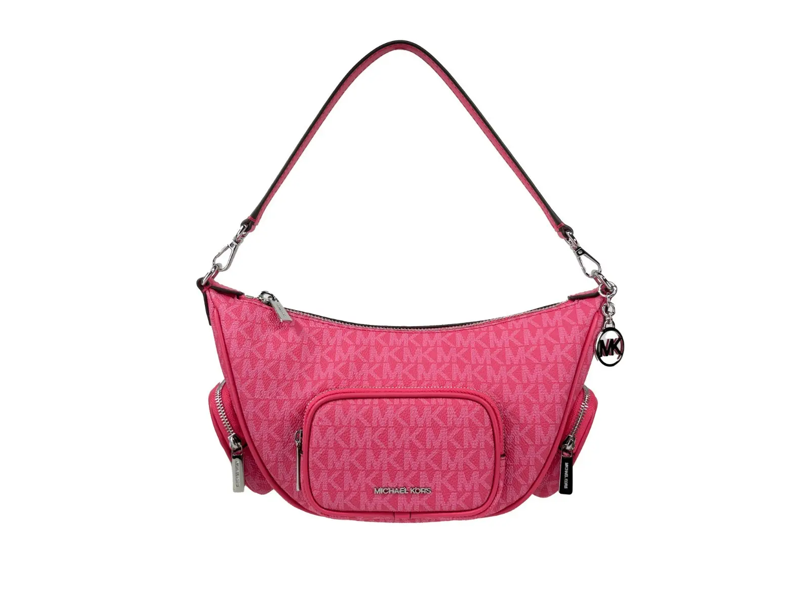 Pre-owned MICHAEL KORS Leather, Pvc Crossbody bags Merritt Small Convertible Crossbody Women's Bag