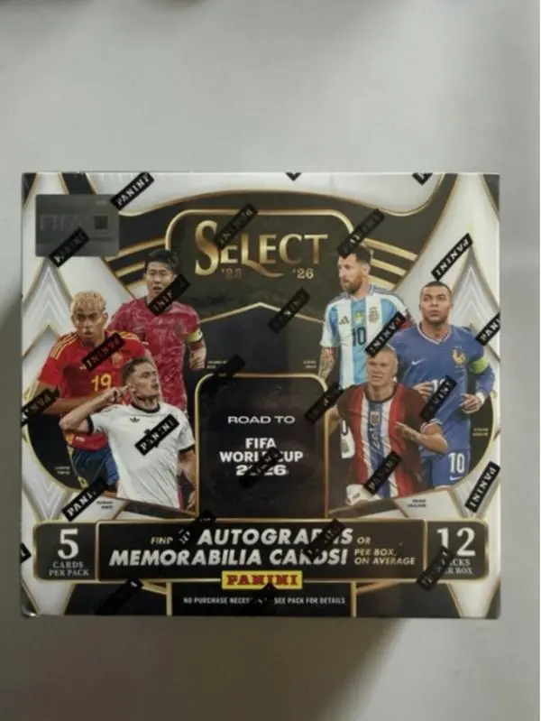 2025-26 Panini Select FIFA World Cup 26 Hobby Box
