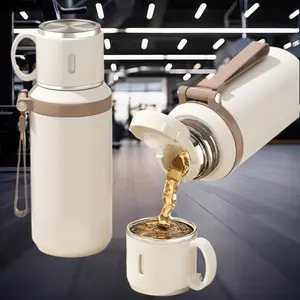 600ml Sports Insulated Water Bottle 316 Stainless Steel Leak-Proof with Flip Lid for Gym & Hiking Ideal for Active Lifestyles Drinkware Flasks Tumbler Tumbler Bottled Portable Bottled Tumbler Mug Portable