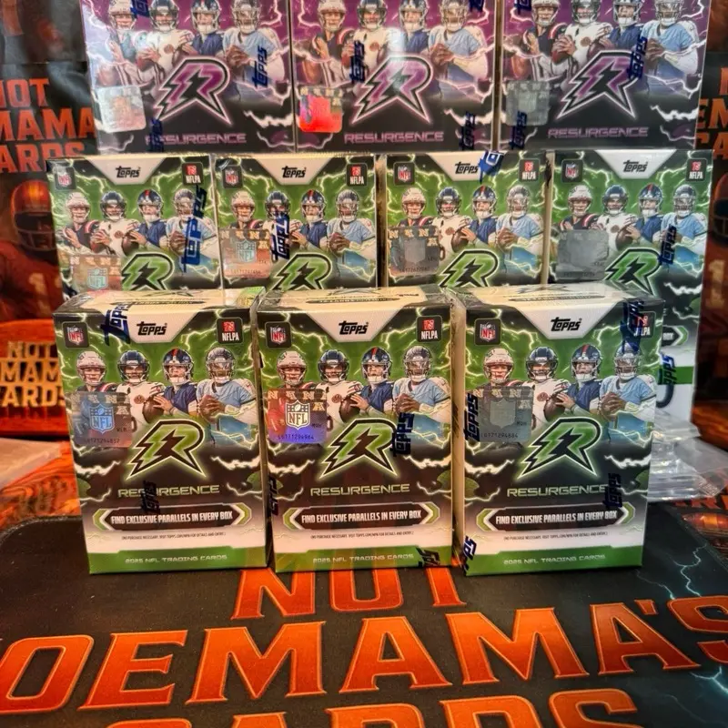 10-Box Football Mixer 3x Topps Resurgence Megas, 7x Topps Resurgence Prizm Blasters
