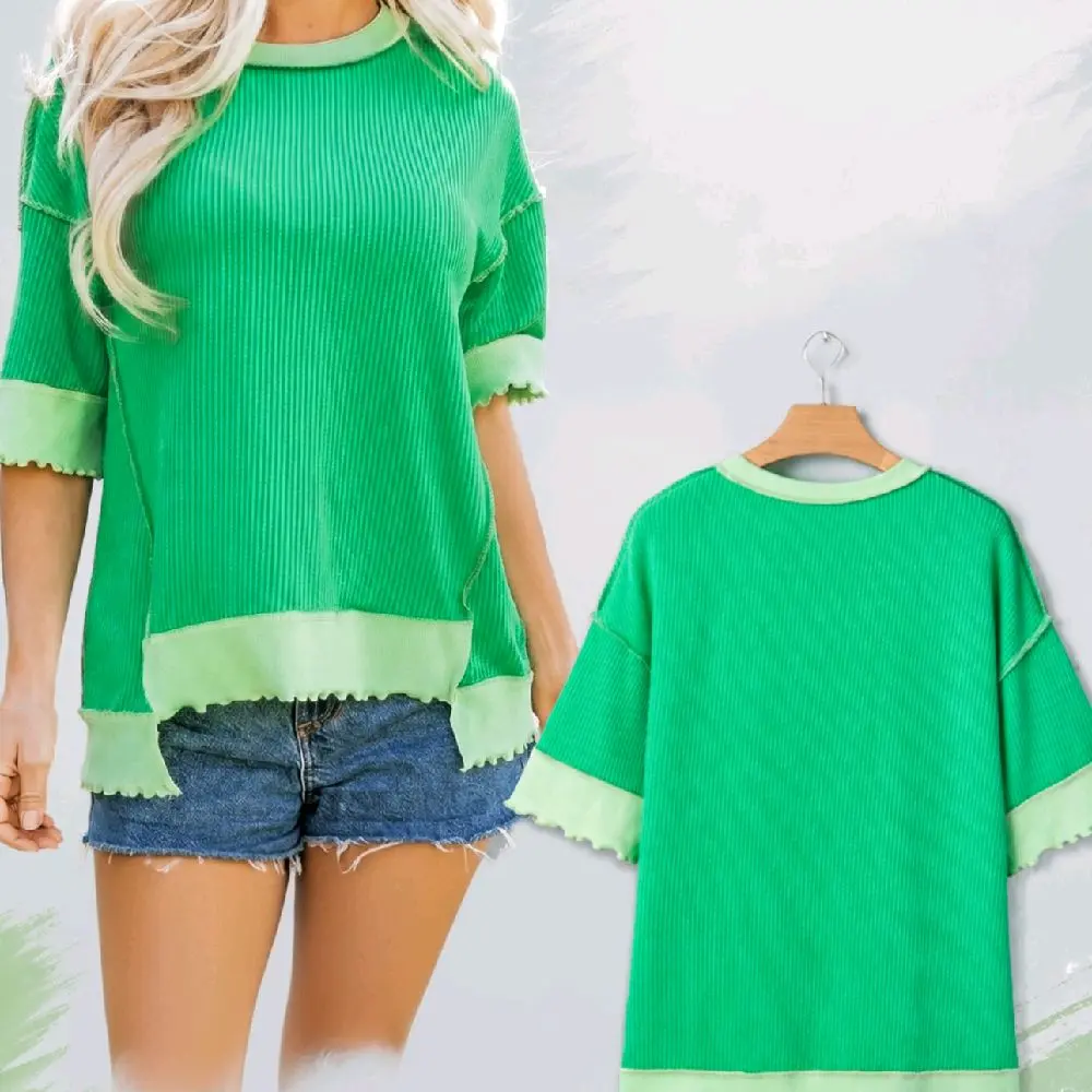 Uneven Hem Top
