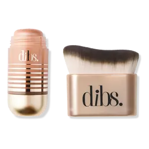 Dibs Beauty Glow Head-To-Toe Highlighter & Body Brush Duo